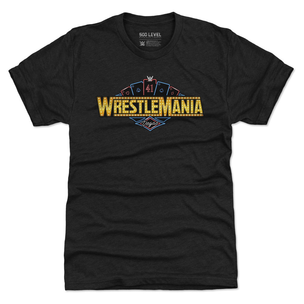 Wrestlemania Men&#39;s Premium T-Shirt | 500 LEVEL