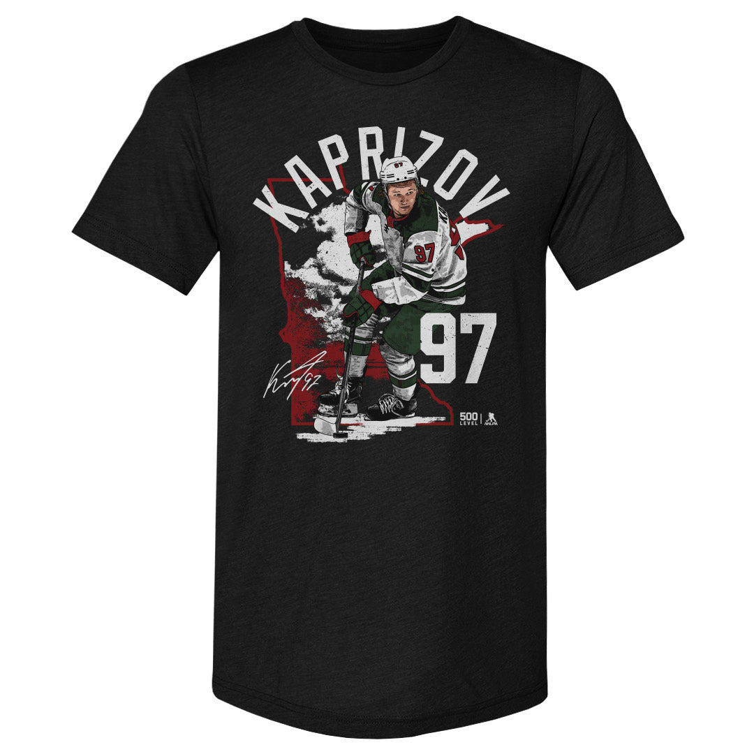 Kirill Kaprizov Men&#39;s Premium T-Shirt | 500 LEVEL