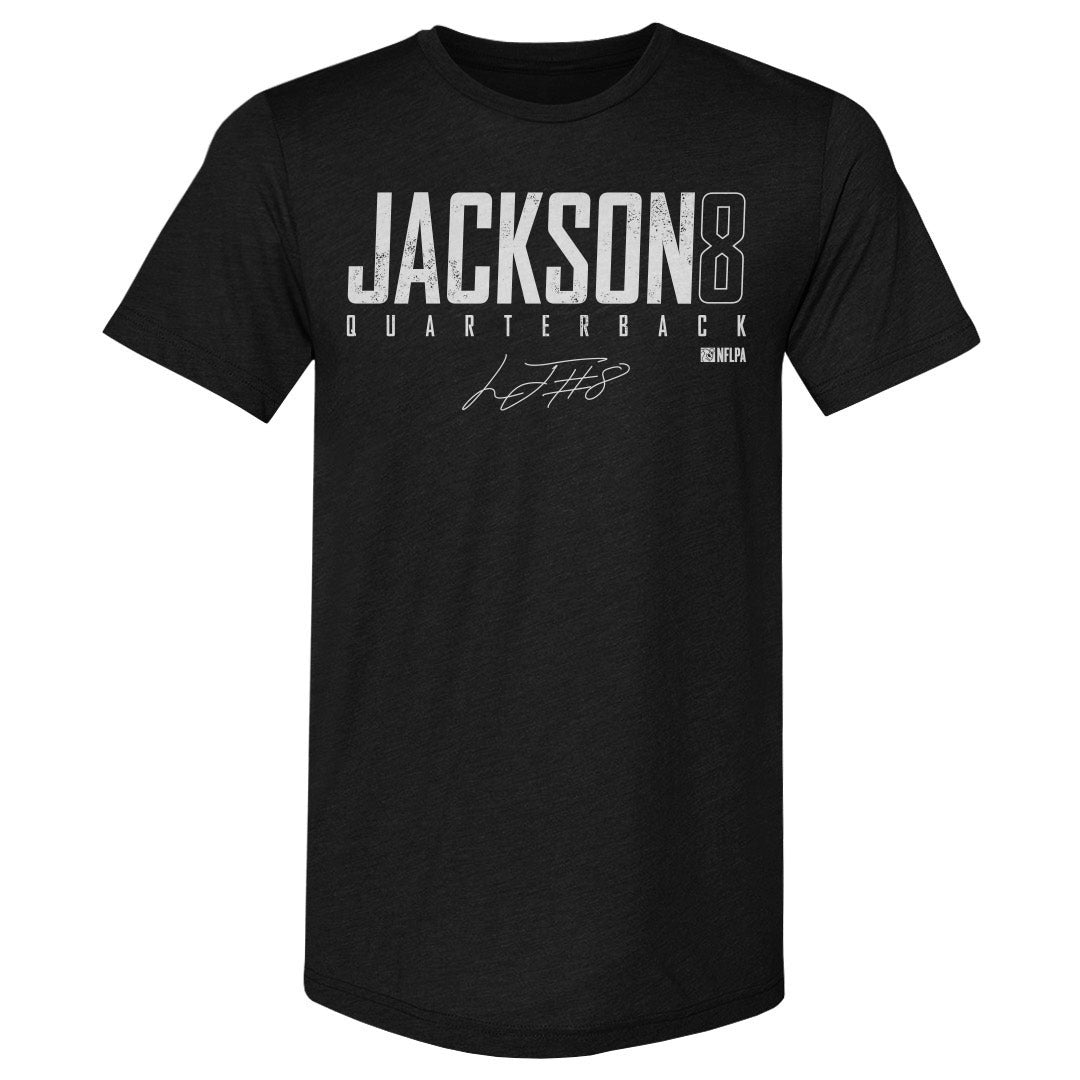 Lamar Jackson Men&#39;s Premium T-Shirt | 500 LEVEL