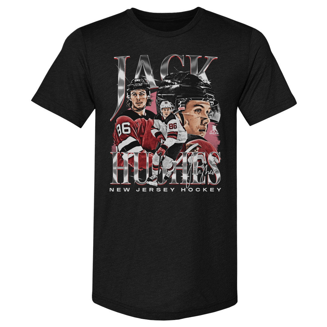 Jack Hughes Men&#39;s Premium T-Shirt | 500 LEVEL