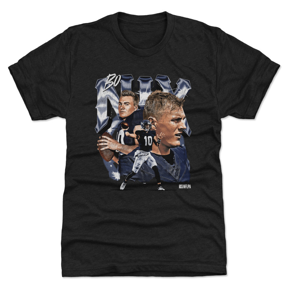 Bo Nix Men&#39;s Premium T-Shirt | 500 LEVEL