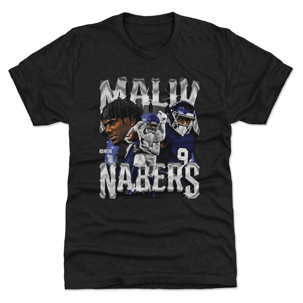 Malik Nabers Men&#39;s Premium T-Shirt | 500 LEVEL