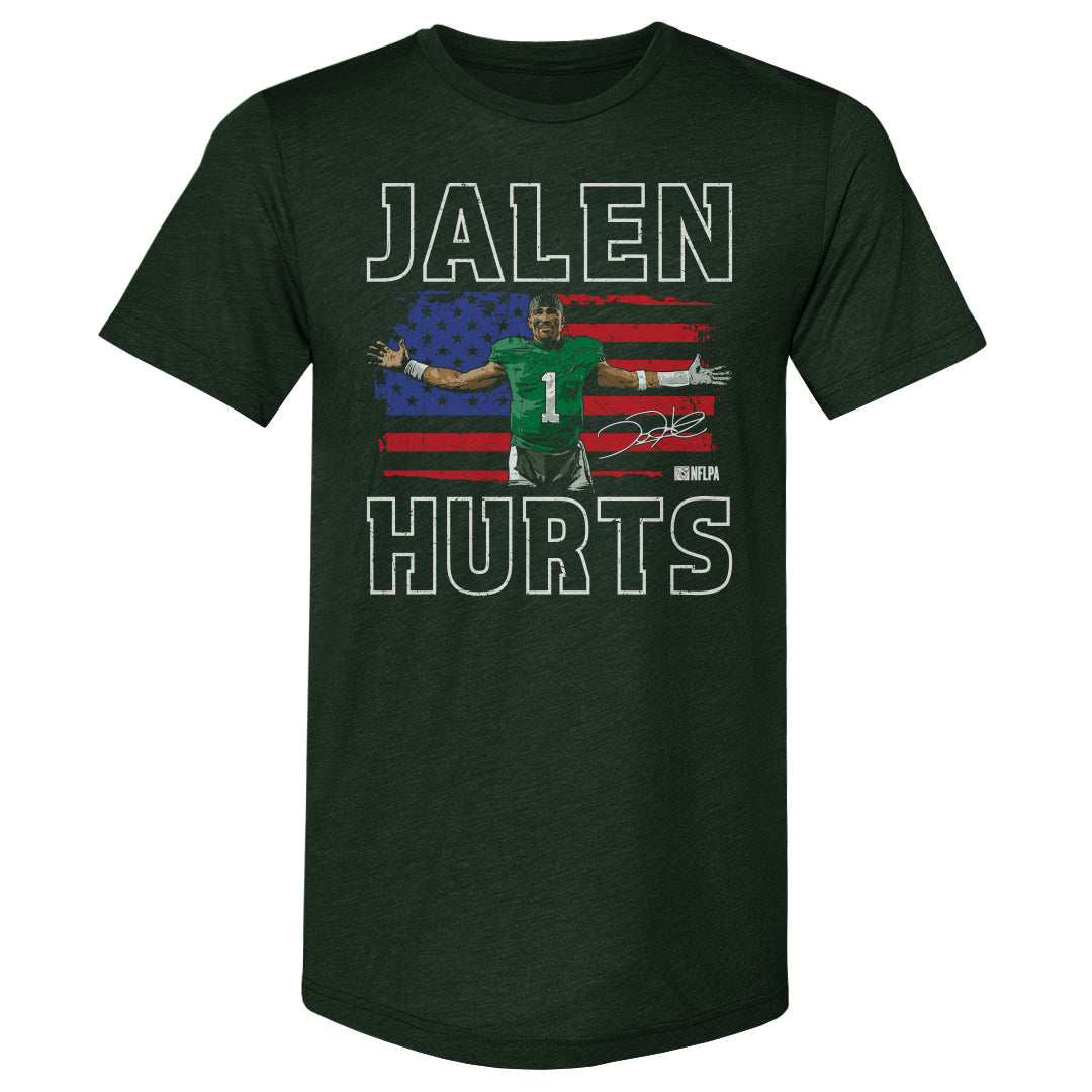 Jalen Hurts Men&#39;s Premium T-Shirt | 500 LEVEL