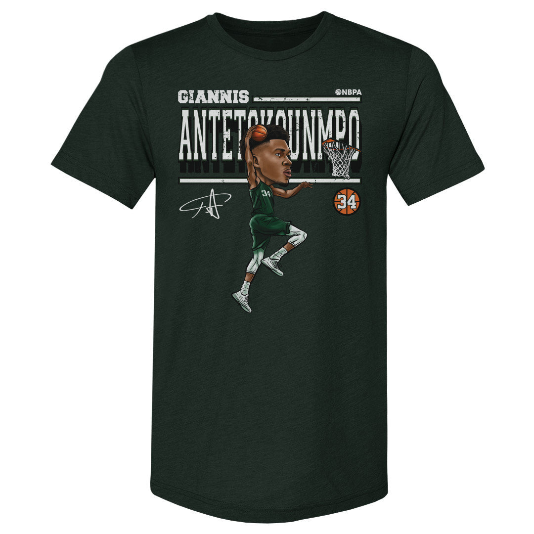 Giannis Antetokounmpo Men&#39;s Premium T-Shirt | 500 LEVEL