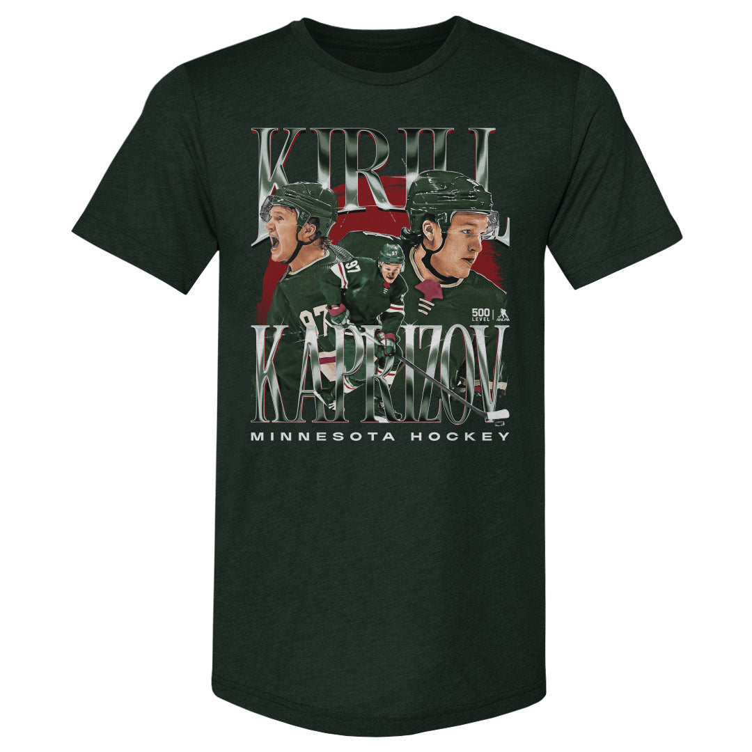 Kirill Kaprizov Men&#39;s Premium T-Shirt | 500 LEVEL