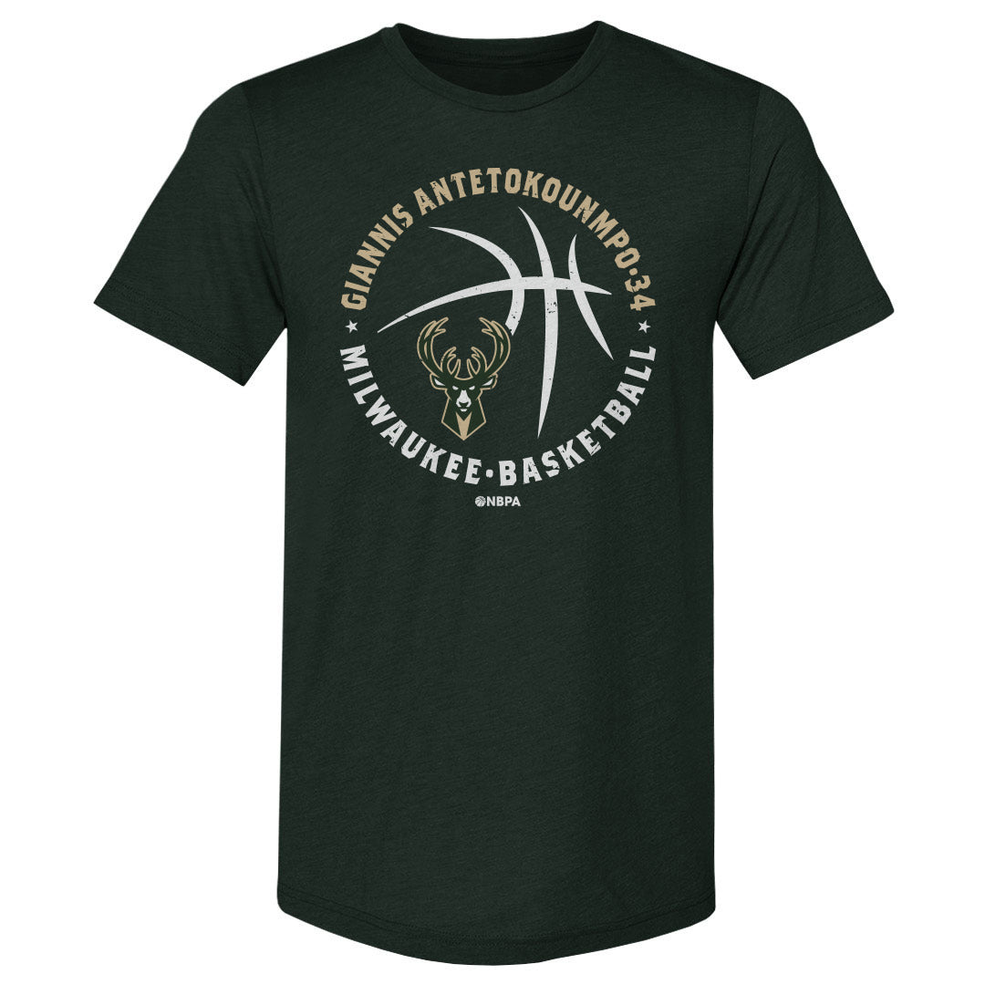 Giannis Antetokounmpo Men&#39;s Premium T-Shirt | 500 LEVEL