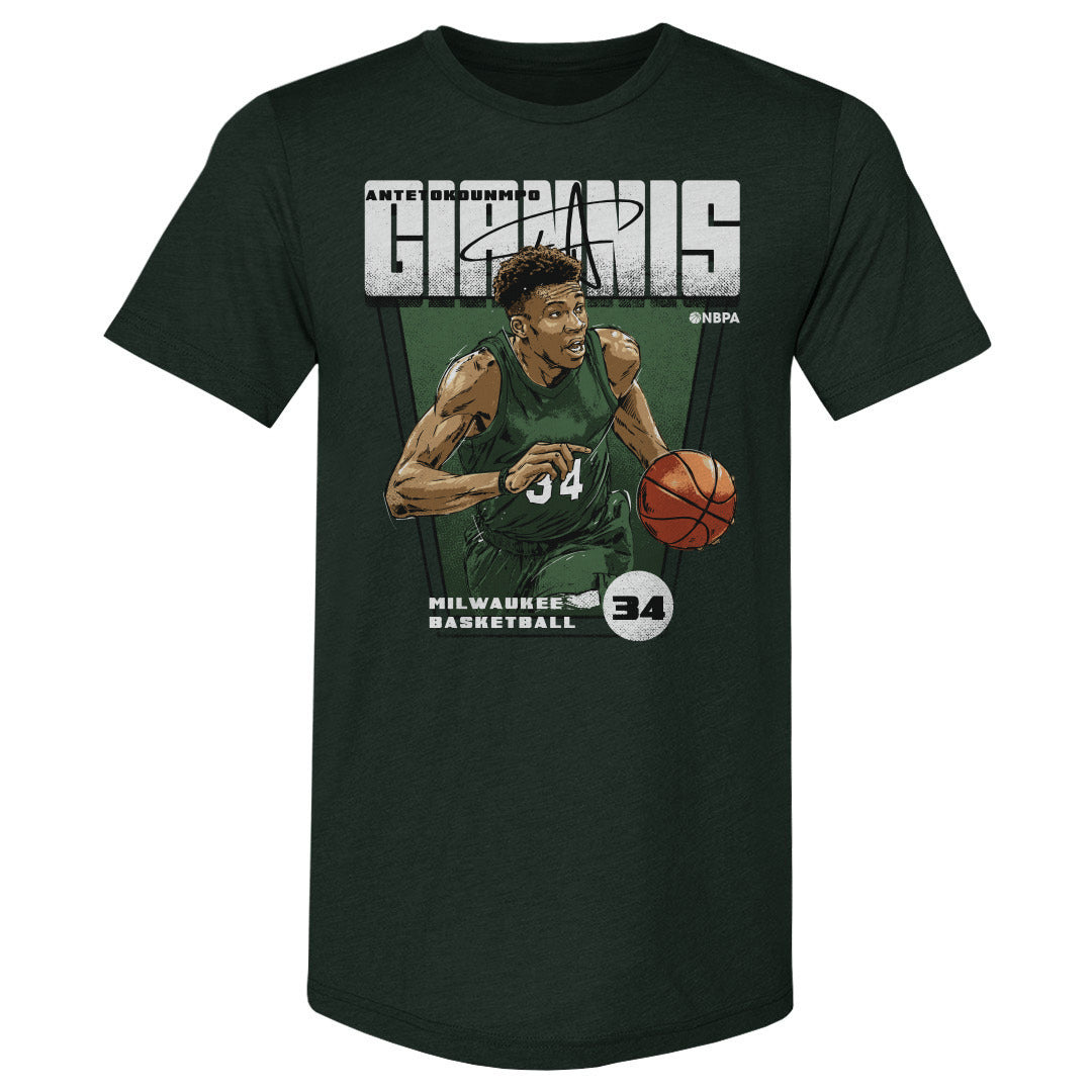 Giannis Antetokounmpo Men&#39;s Premium T-Shirt | 500 LEVEL