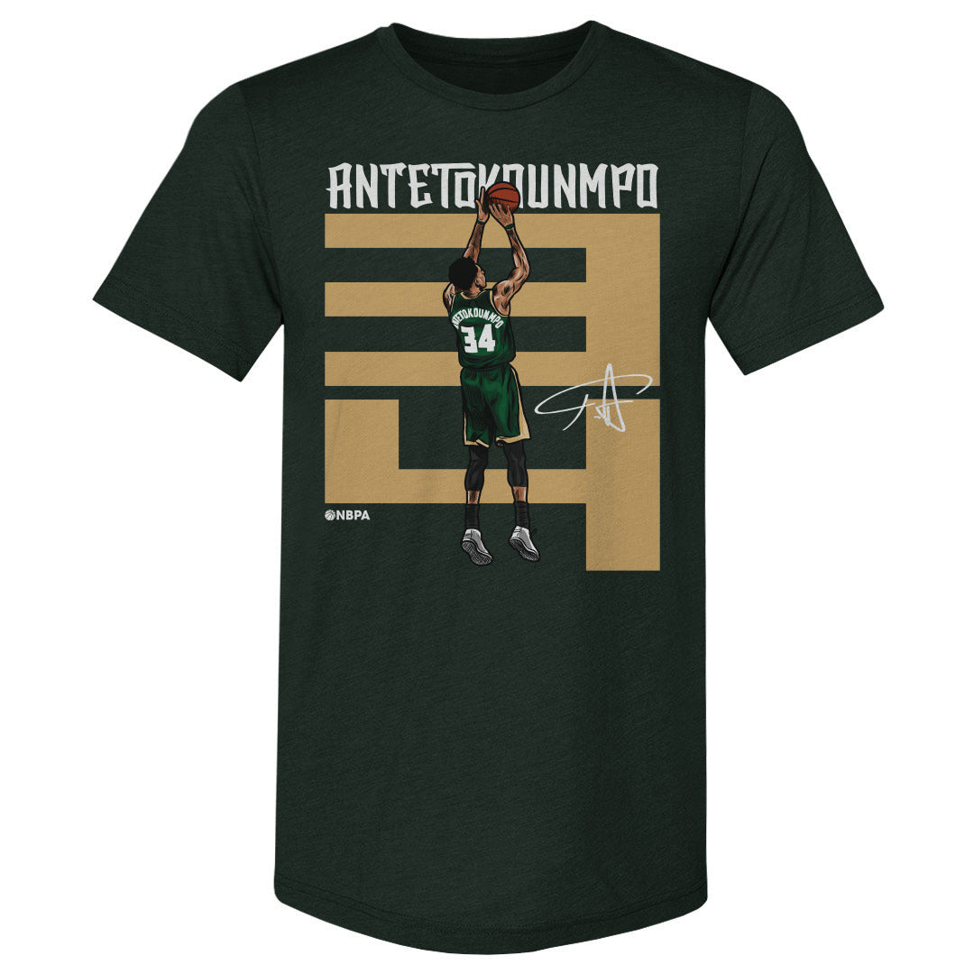 Giannis Antetokounmpo Men&#39;s Premium T-Shirt | 500 LEVEL