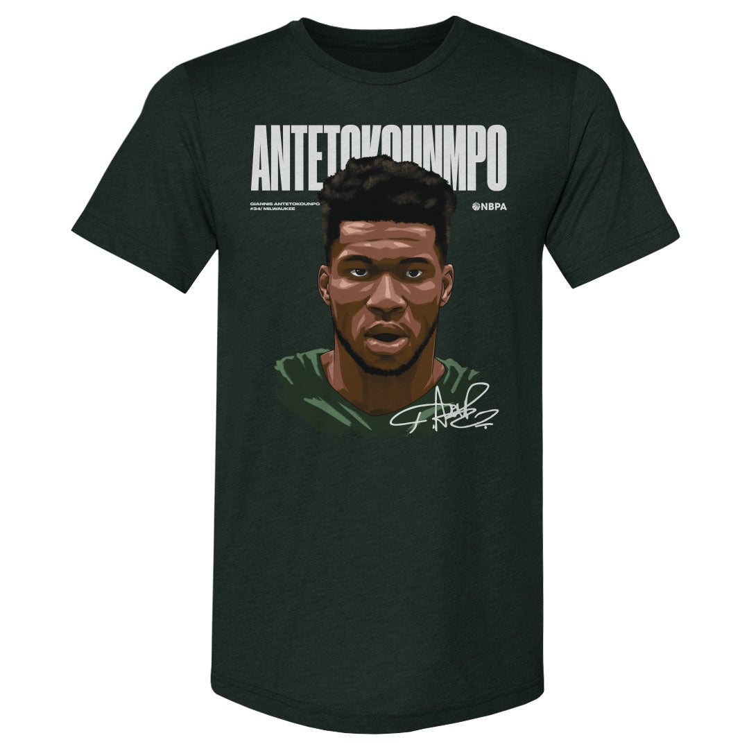 Giannis Antetokounmpo Men&#39;s Premium T-Shirt | 500 LEVEL