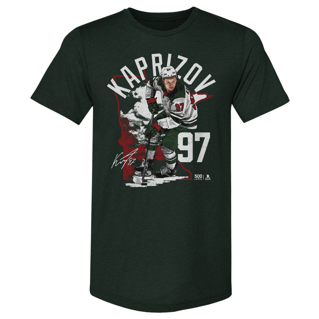 Kirill Kaprizov Men&#39;s Premium T-Shirt | 500 LEVEL