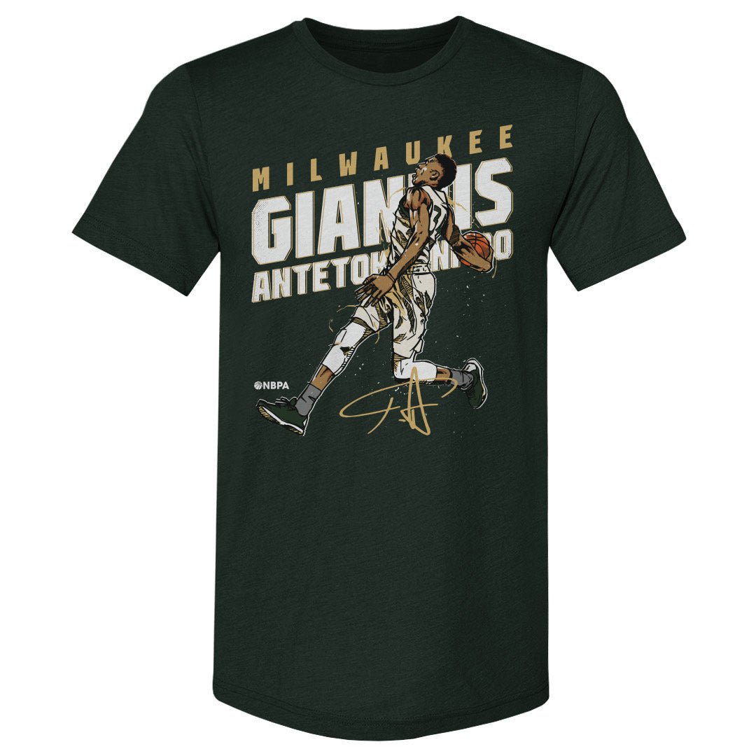 Giannis Antetokounmpo Men&#39;s Premium T-Shirt | 500 LEVEL