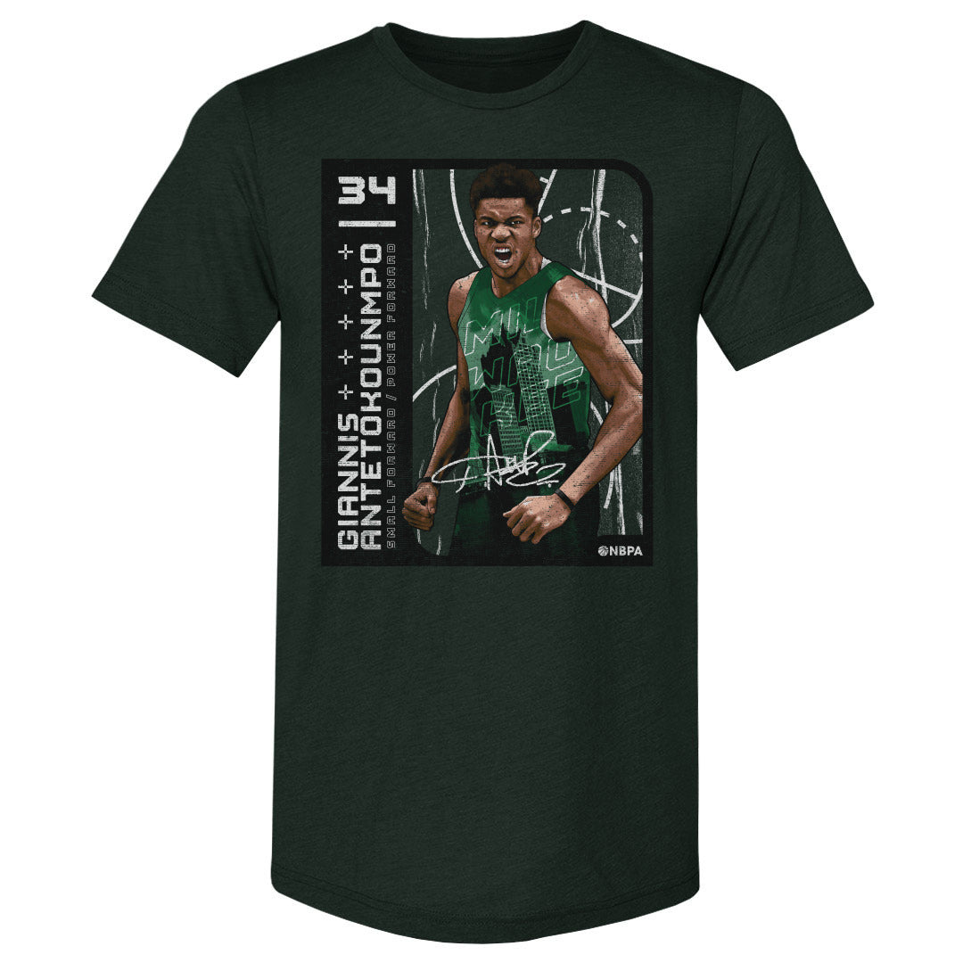 Giannis Antetokounmpo Men&#39;s Premium T-Shirt | 500 LEVEL