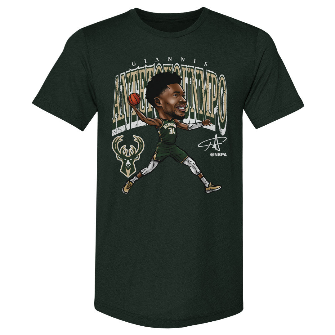 Giannis Antetokounmpo Men&#39;s Premium T-Shirt | 500 LEVEL