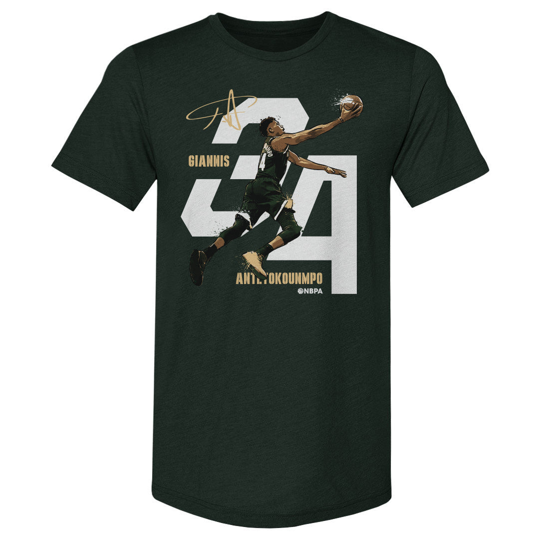 Giannis Antetokounmpo Men&#39;s Premium T-Shirt | 500 LEVEL