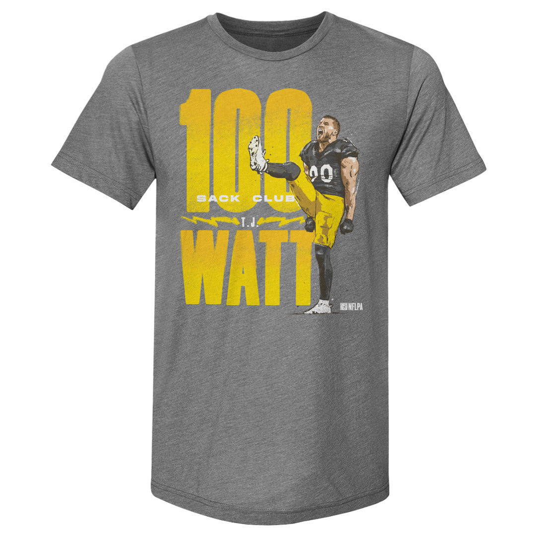 T.J. Watt Men&#39;s Premium T-Shirt | 500 LEVEL