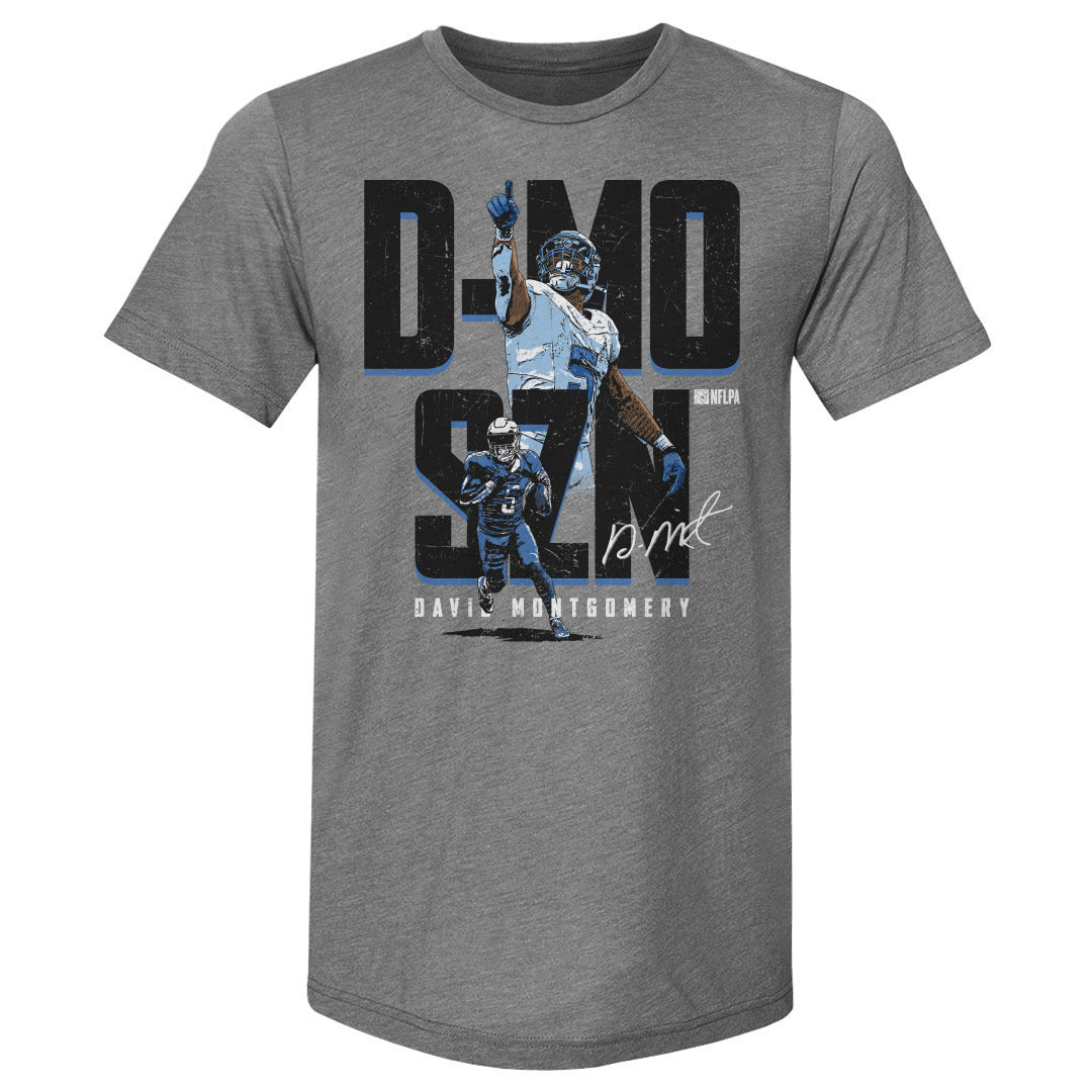 David Montgomery Men&#39;s Premium T-Shirt | 500 LEVEL