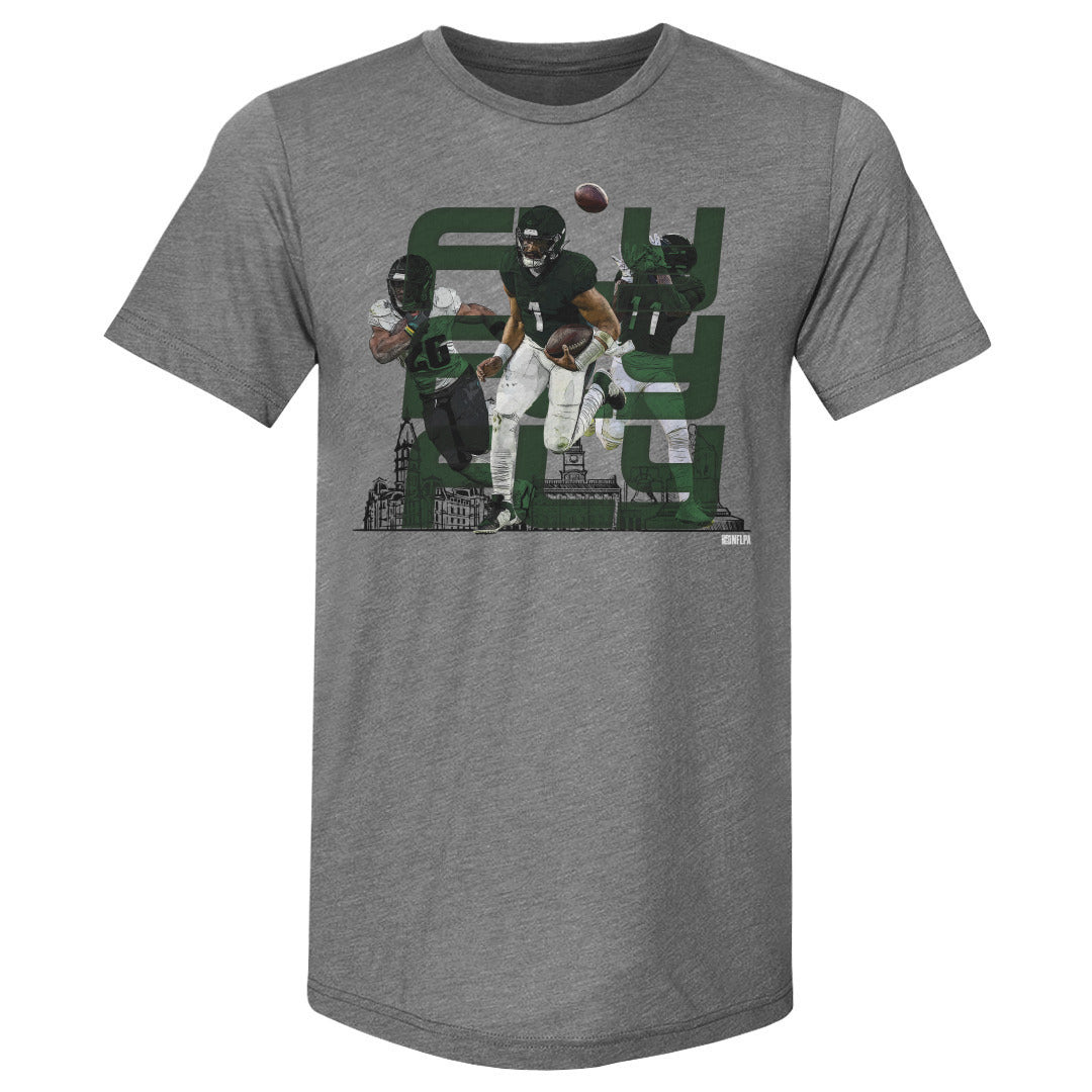 Jalen Hurts Men&#39;s Premium T-Shirt | 500 LEVEL