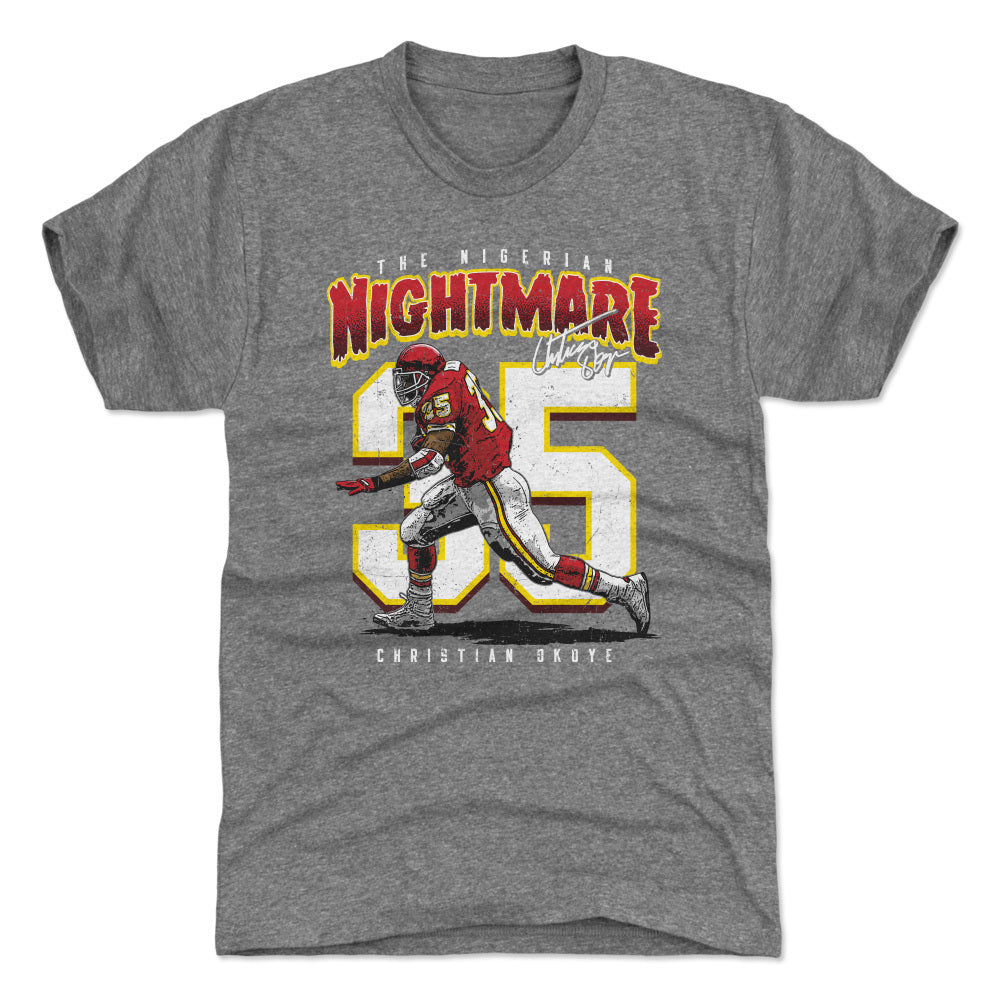 Christian Okoye Men&#39;s Premium T-Shirt | 500 LEVEL