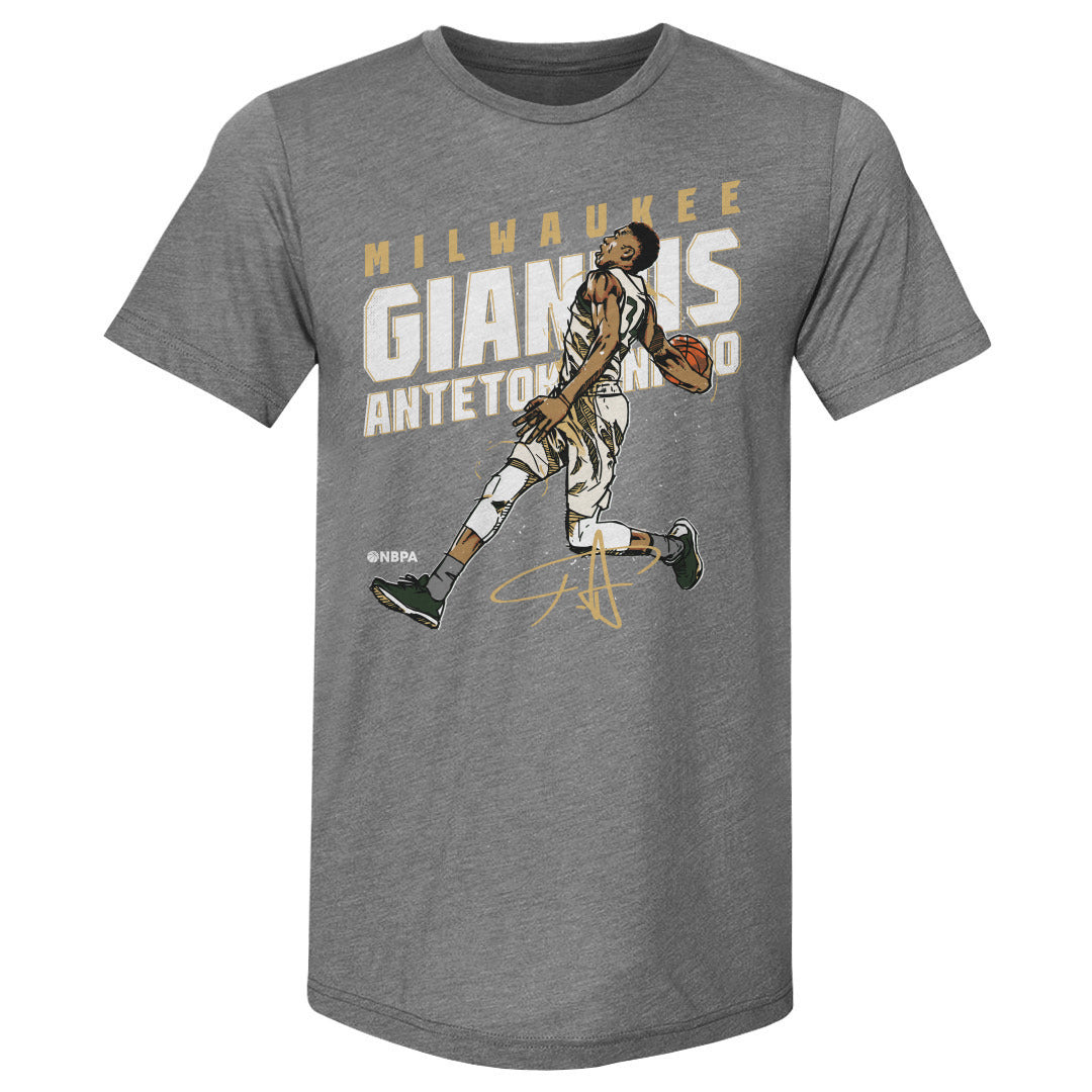 Giannis Antetokounmpo Men&#39;s Premium T-Shirt | 500 LEVEL