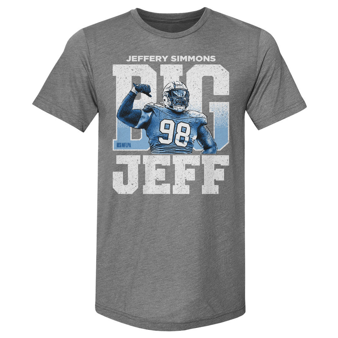 Jeffery Simmons Men&#39;s Premium T-Shirt | 500 LEVEL