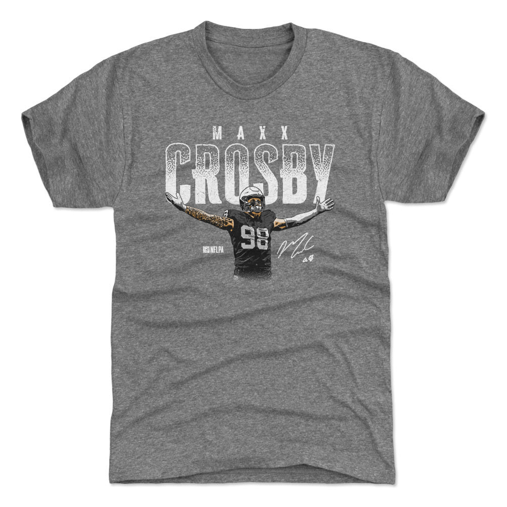 Maxx Crosby Men&#39;s Premium T-Shirt | 500 LEVEL