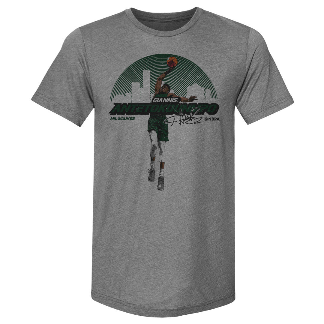 Giannis Antetokounmpo Men&#39;s Premium T-Shirt | 500 LEVEL