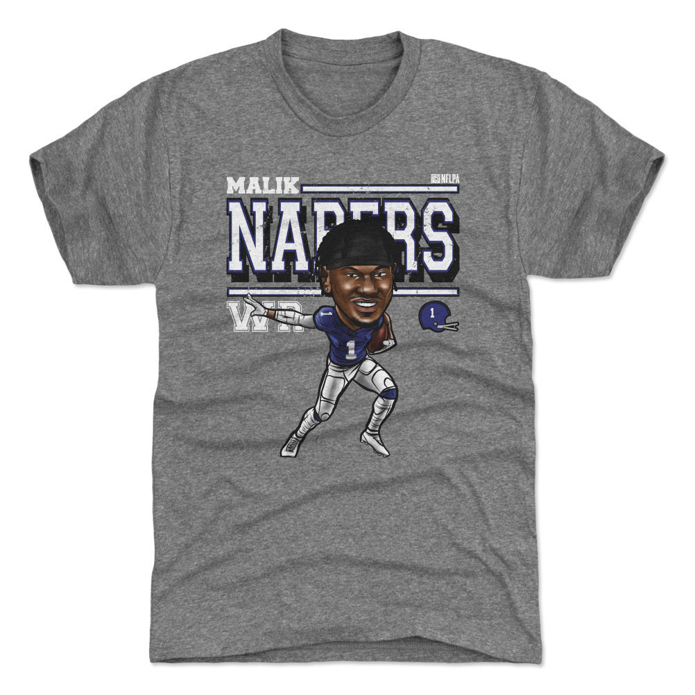 Malik Nabers Men&#39;s Premium T-Shirt | 500 LEVEL