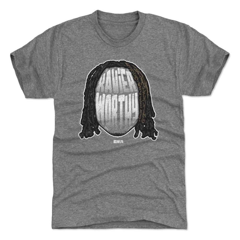 Xavier Worthy Men&#39;s Premium T-Shirt | 500 LEVEL