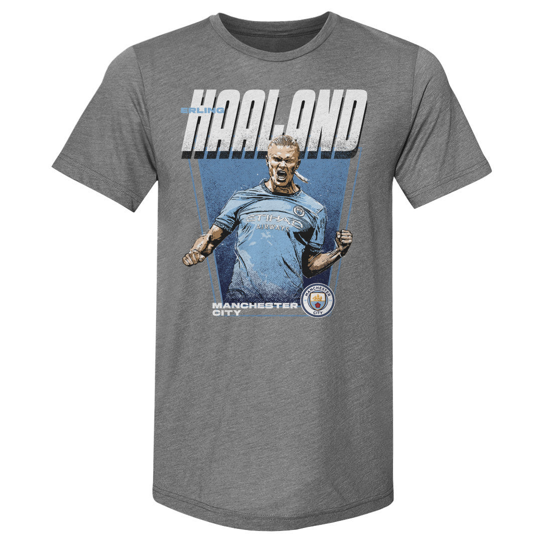 Erling Haaland Men&#39;s Premium T-Shirt | 500 LEVEL