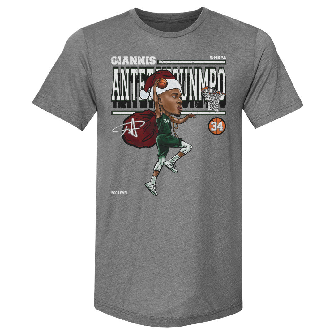 Giannis Antetokounmpo Men&#39;s Premium T-Shirt | 500 LEVEL