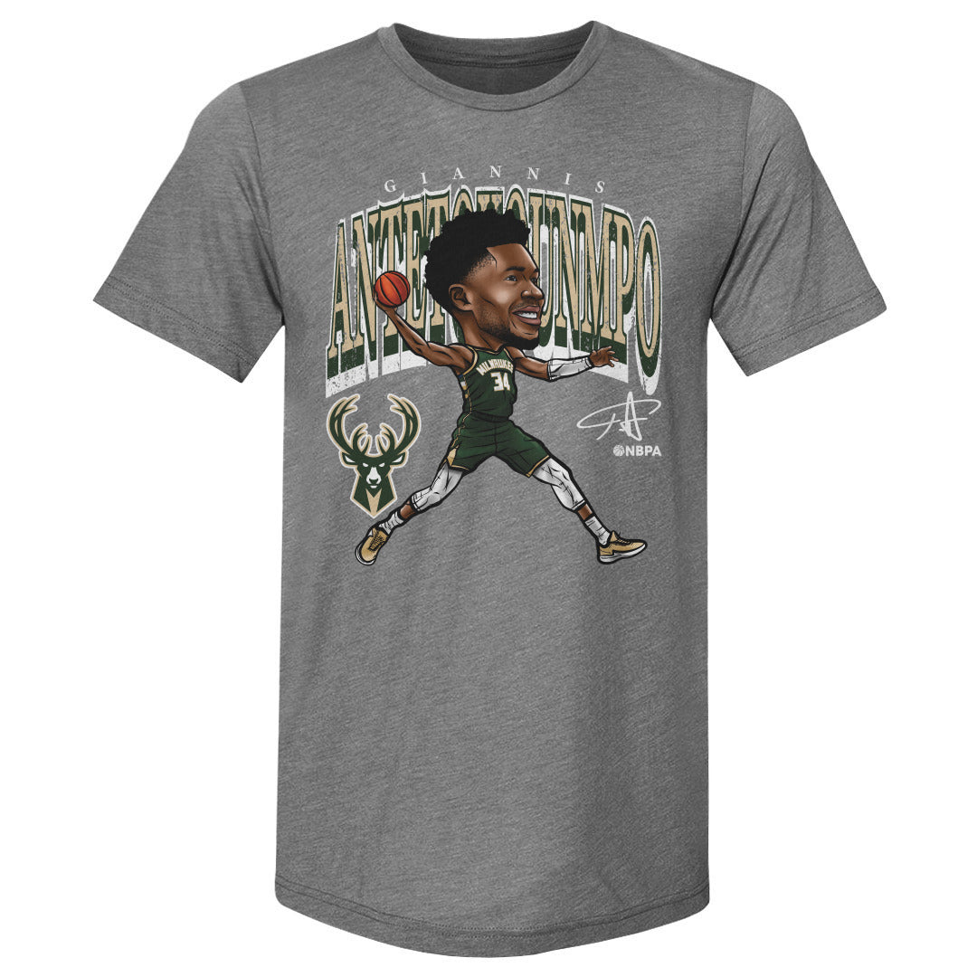 Giannis Antetokounmpo Men&#39;s Premium T-Shirt | 500 LEVEL