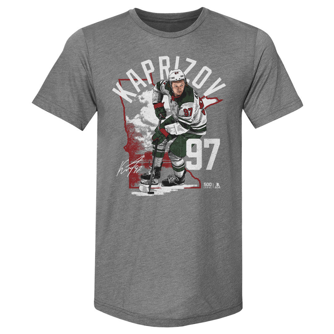 Kirill Kaprizov Men&#39;s Premium T-Shirt | 500 LEVEL