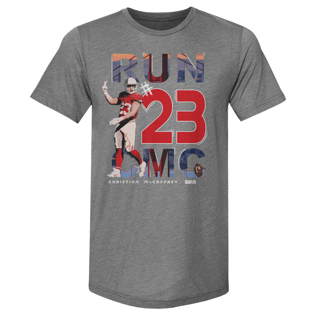 Christian McCaffrey Men&#39;s Premium T-Shirt | 500 LEVEL