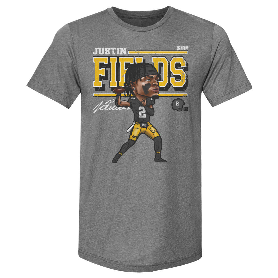 Justin Fields Men&#39;s Premium T-Shirt | 500 LEVEL