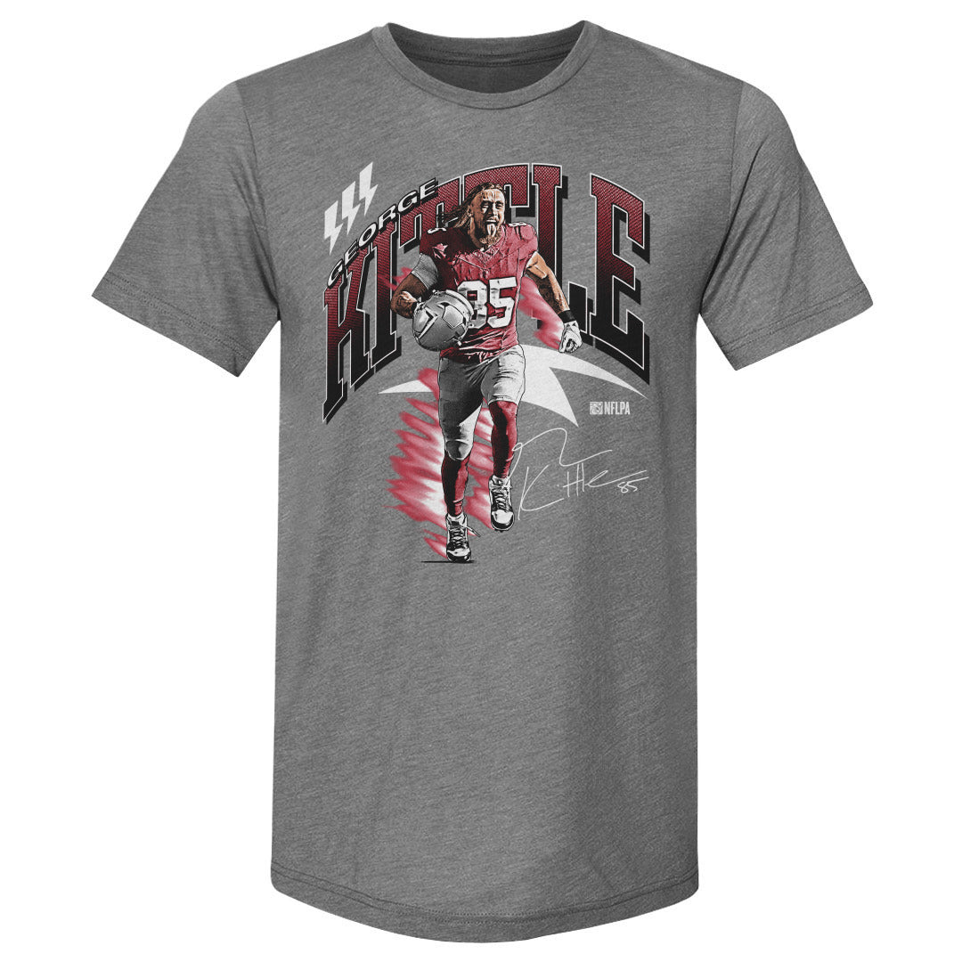 George Kittle Men&#39;s Premium T-Shirt | 500 LEVEL