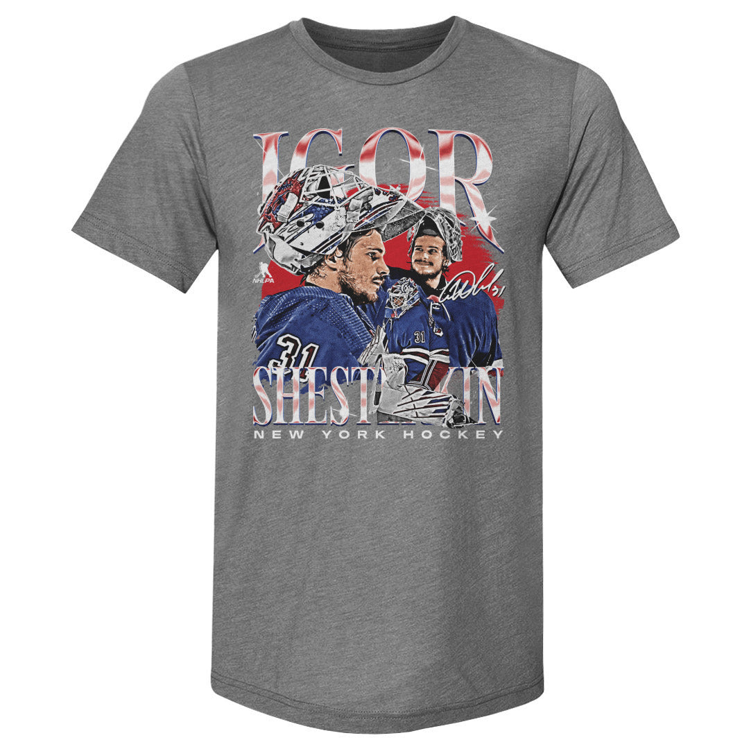 Igor Shesterkin Men&#39;s Premium T-Shirt | 500 LEVEL