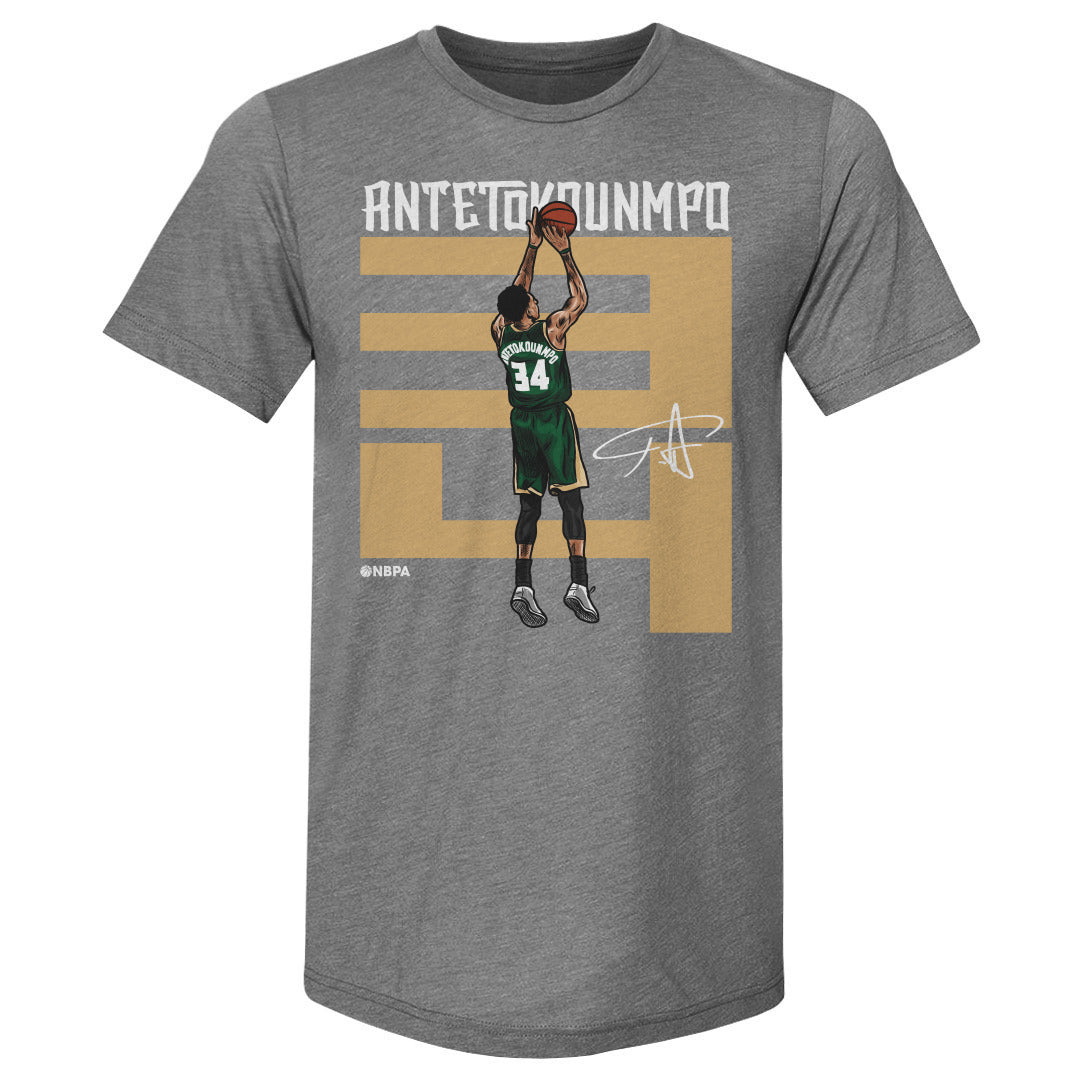 Giannis Antetokounmpo Men&#39;s Premium T-Shirt | 500 LEVEL