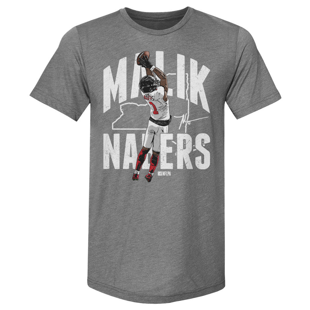 Malik Nabers Men&#39;s Premium T-Shirt | 500 LEVEL