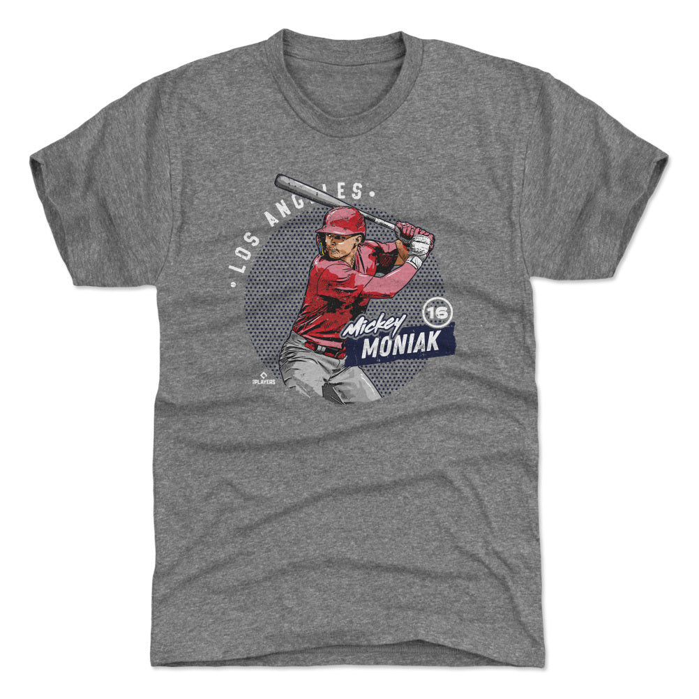 Red Los Angeles Angels Baseball Mike Trout #27 Reel ‘Em In 100% Cotton  T-Shirt