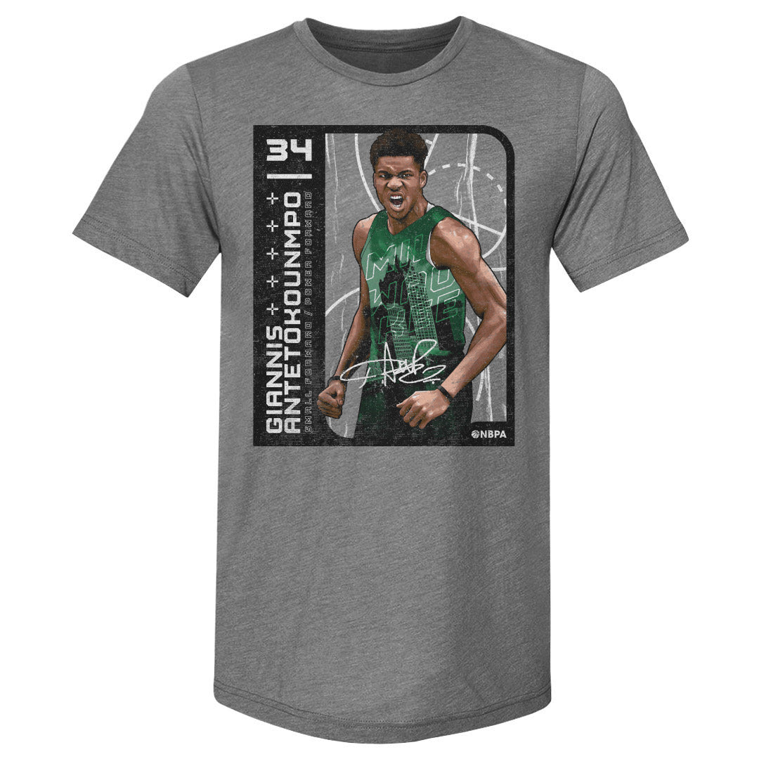 Giannis Antetokounmpo Men&#39;s Premium T-Shirt | 500 LEVEL