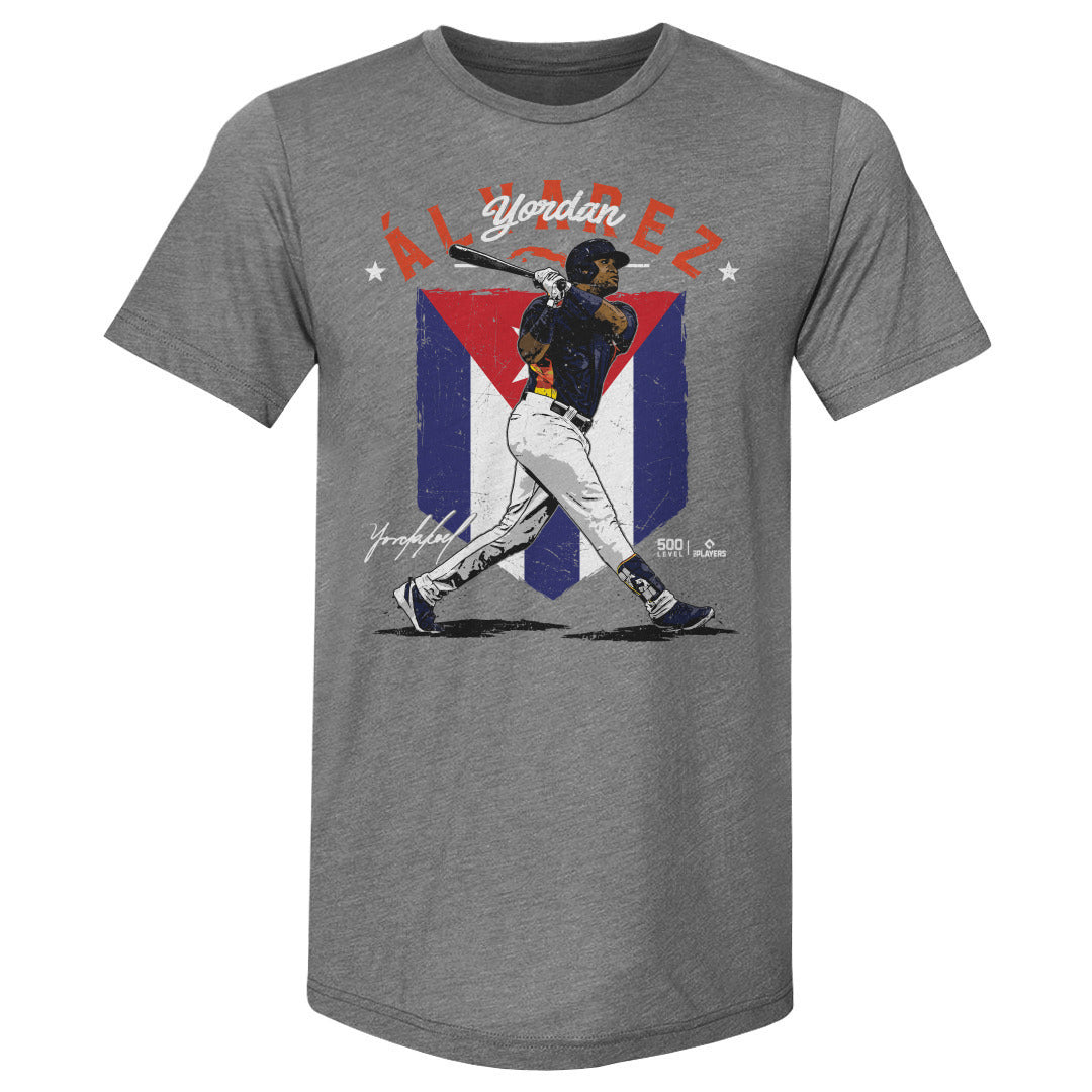 Yordan Alvarez Men&#39;s Premium T-Shirt | 500 LEVEL