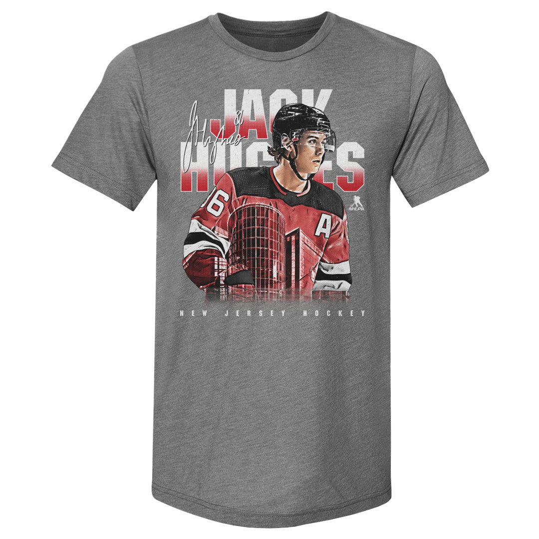 Jack Hughes Men&#39;s Premium T-Shirt | 500 LEVEL