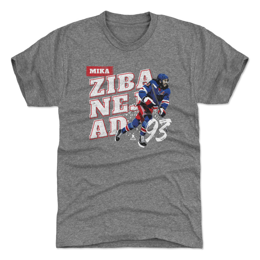 Mika Zibanejad Men&#39;s Premium T-Shirt | 500 LEVEL