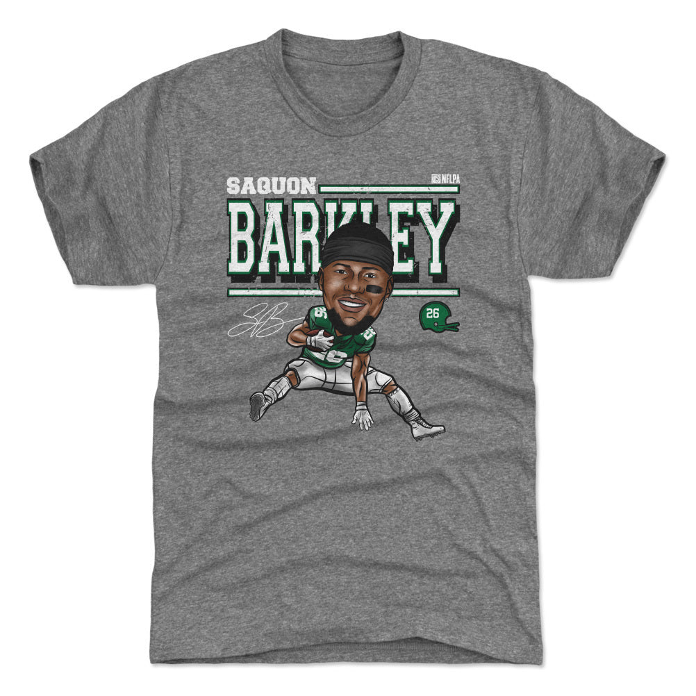 Saquon Barkley Men&#39;s Premium T-Shirt | 500 LEVEL