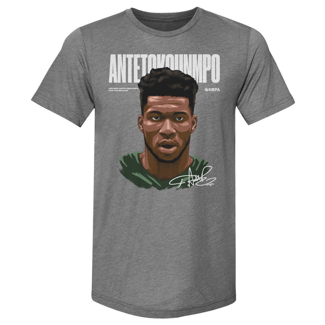 Giannis Antetokounmpo Men&#39;s Premium T-Shirt | 500 LEVEL