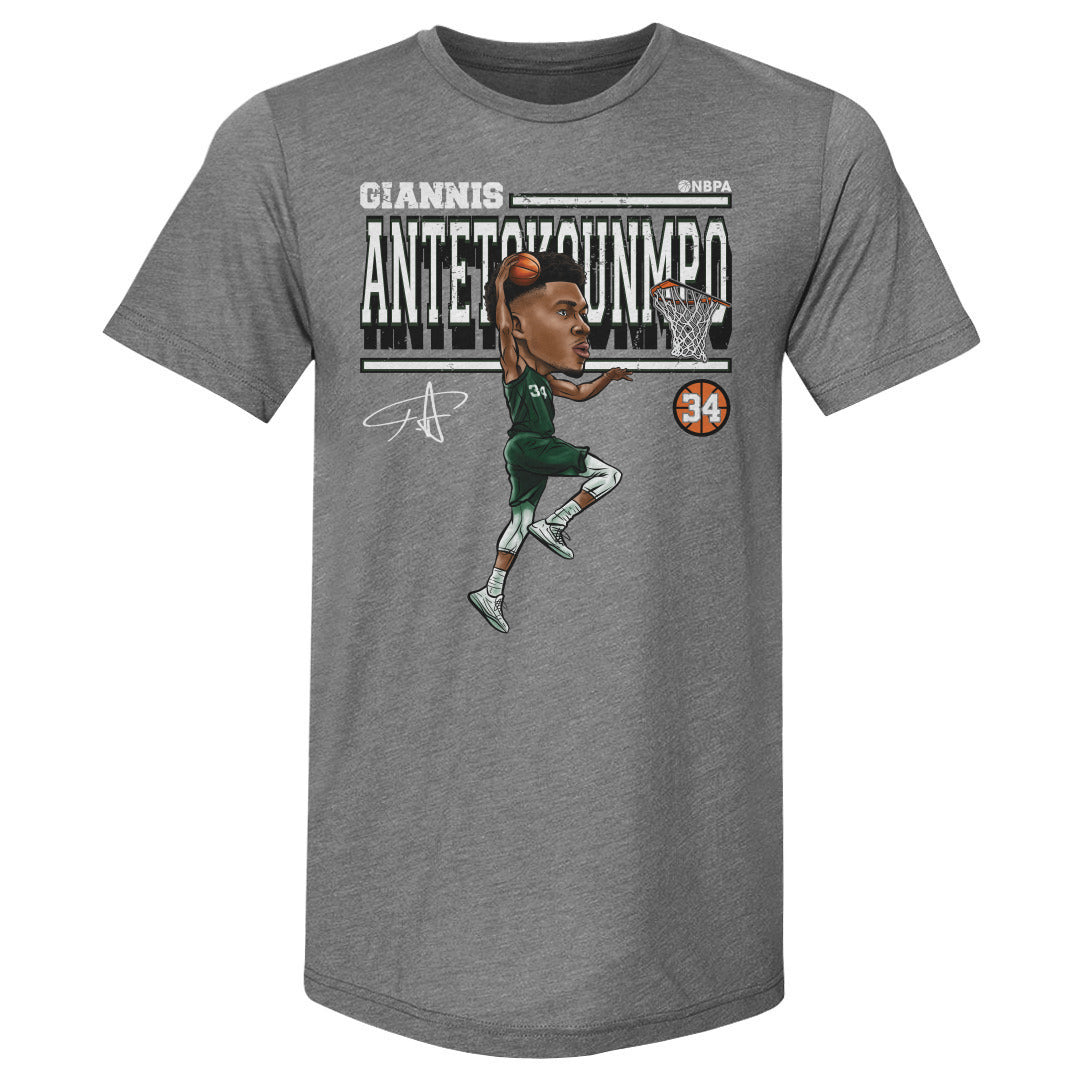 Giannis Antetokounmpo Men&#39;s Premium T-Shirt | 500 LEVEL