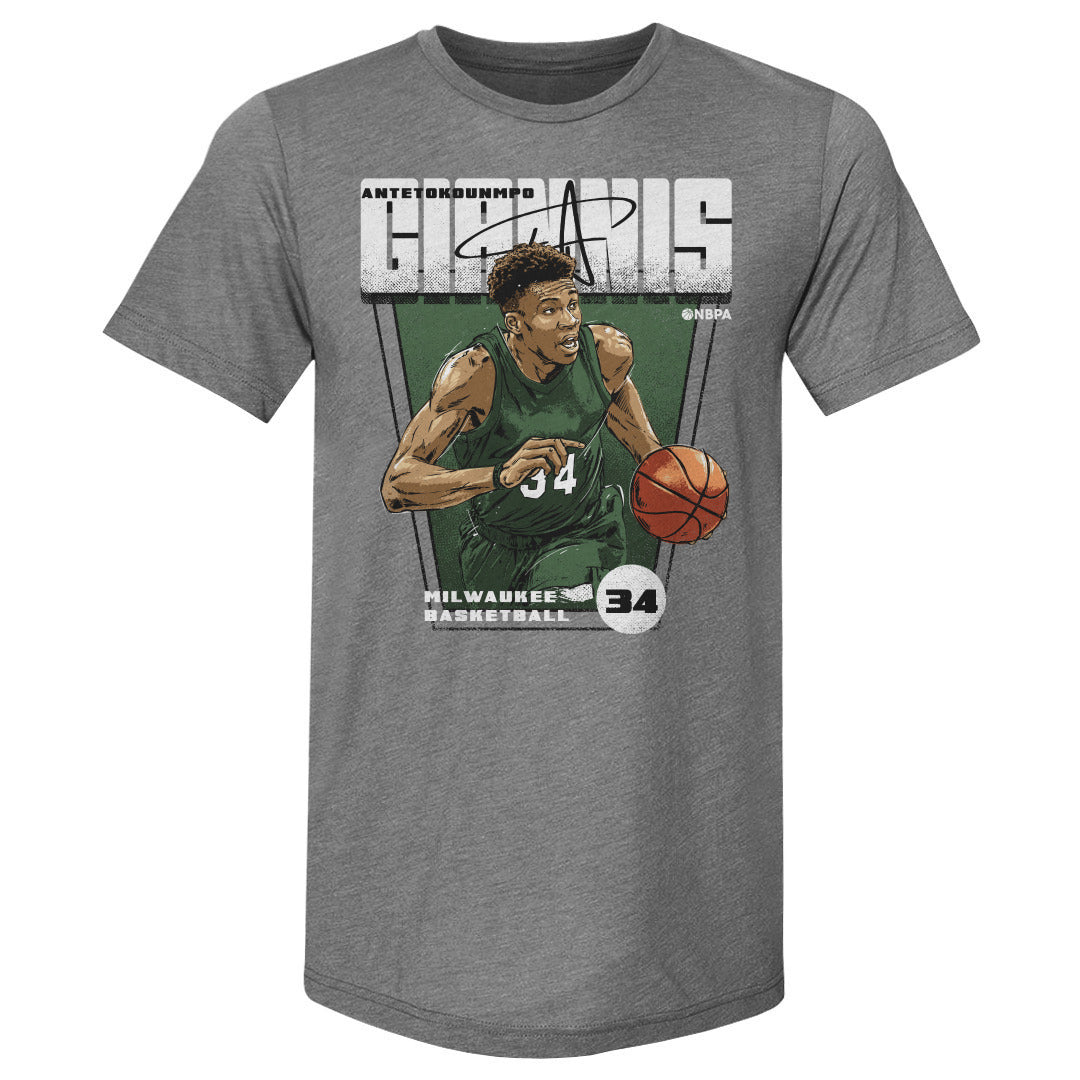 Giannis Antetokounmpo Men&#39;s Premium T-Shirt | 500 LEVEL