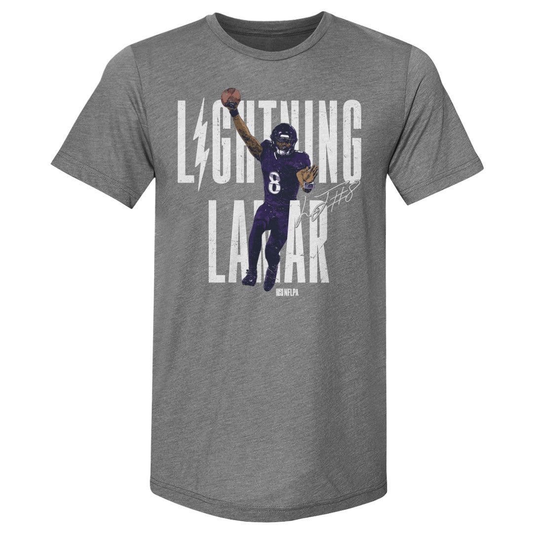 Lamar Jackson Men&#39;s Premium T-Shirt | 500 LEVEL