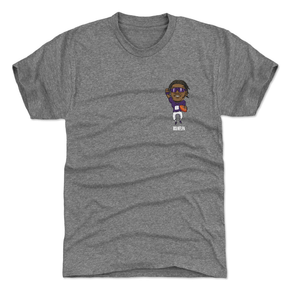 Lamar Jackson Men&#39;s Premium T-Shirt | 500 LEVEL