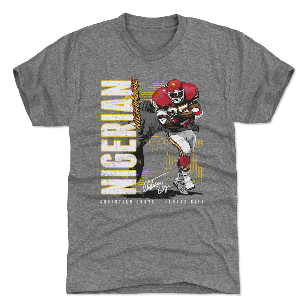 Christian Okoye Men&#39;s Premium T-Shirt | 500 LEVEL